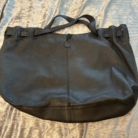Old Navy Leather Hobo Bag - Picture 2 of 6